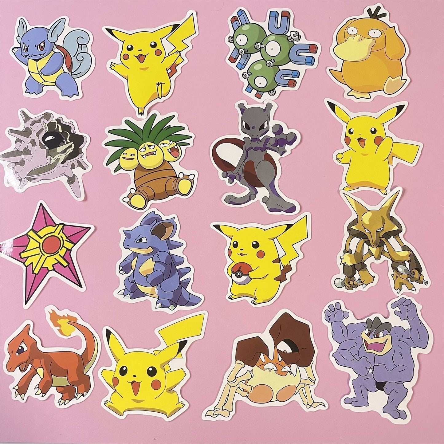 80 Pcs Pokémon Pikachu Pocket Monsters Stickers Nintendo Games for Laptop A09M