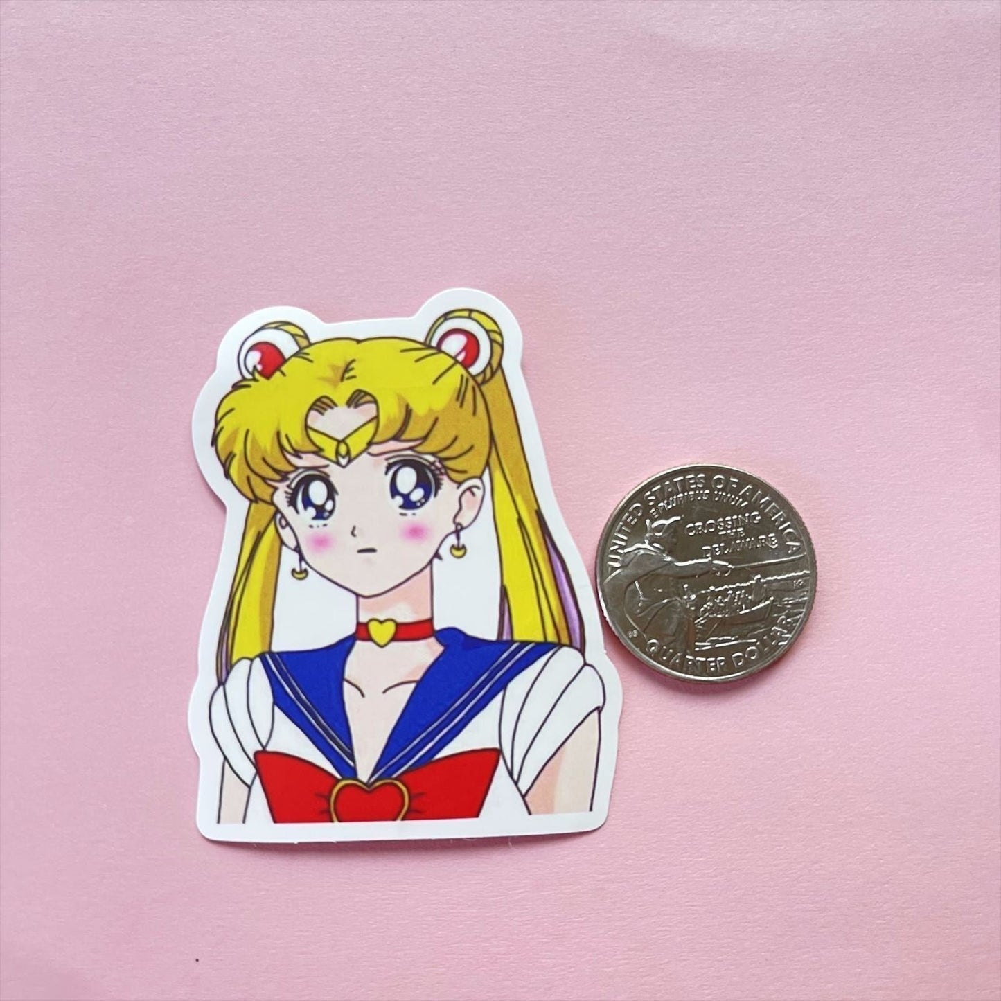 50 PCs Sailor Moon Princess Luna Anime Aesthetic Stickers for Bottles Girls A20S