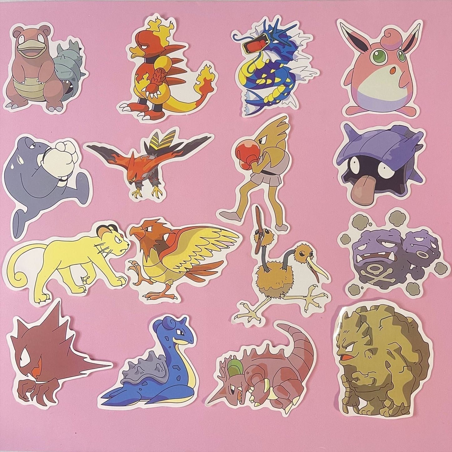 80 Pcs Pokémon Pikachu Pocket Monsters Stickers Nintendo Games for Laptop A10M