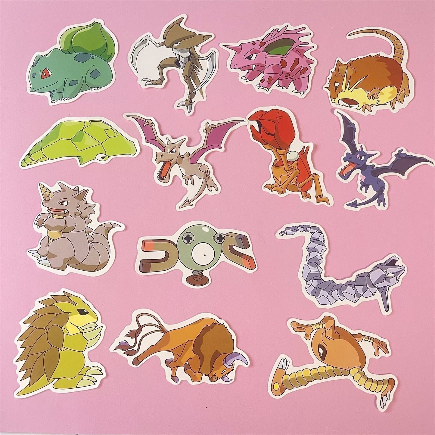 80 Pcs Pokémon Pikachu Pocket Monsters Stickers Nintendo Games for Laptop A10M