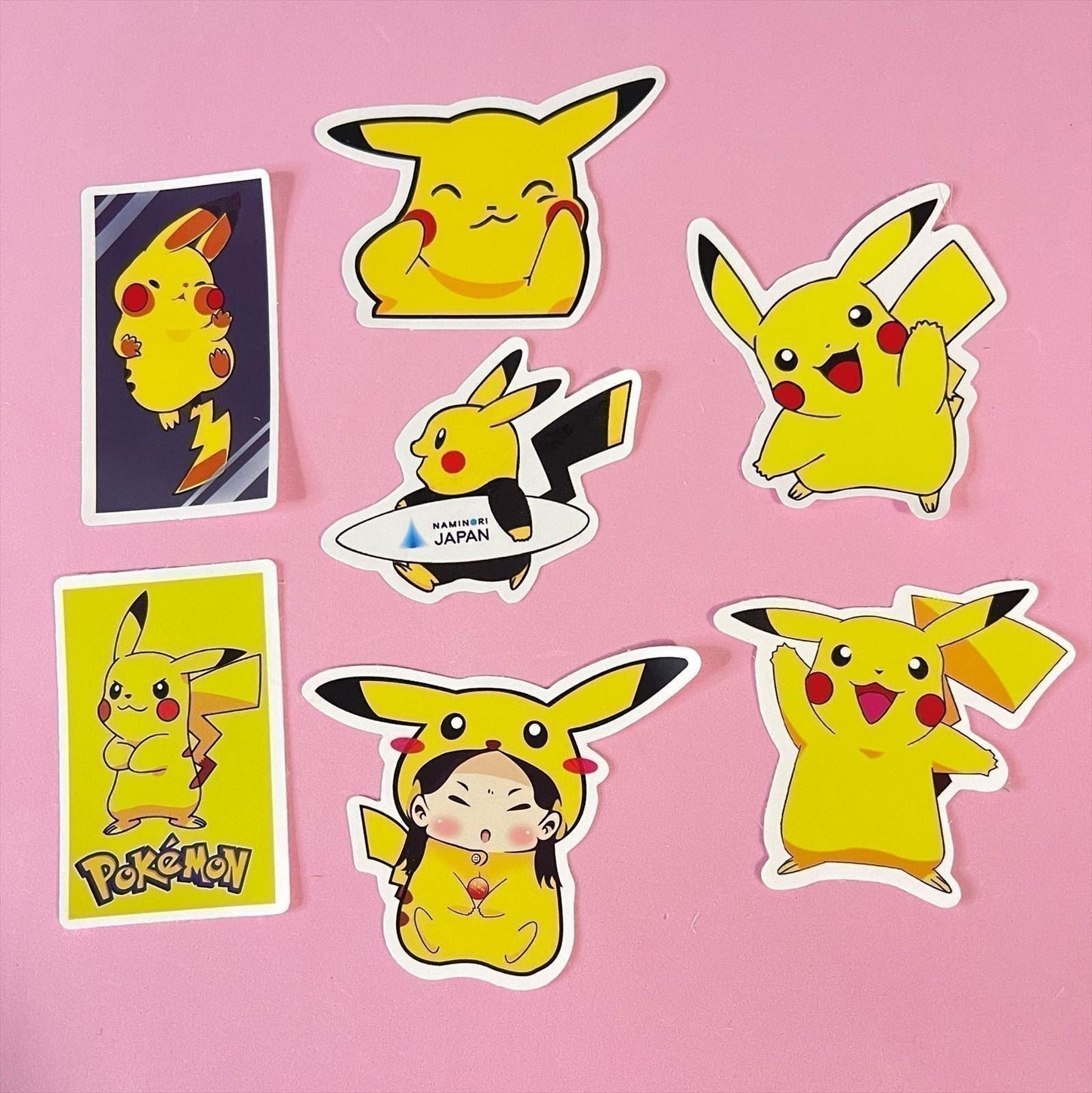 50 Pcs Pokémon Pikachu Pocket Monsters Stickers Nintendo Games for Laptop A11S