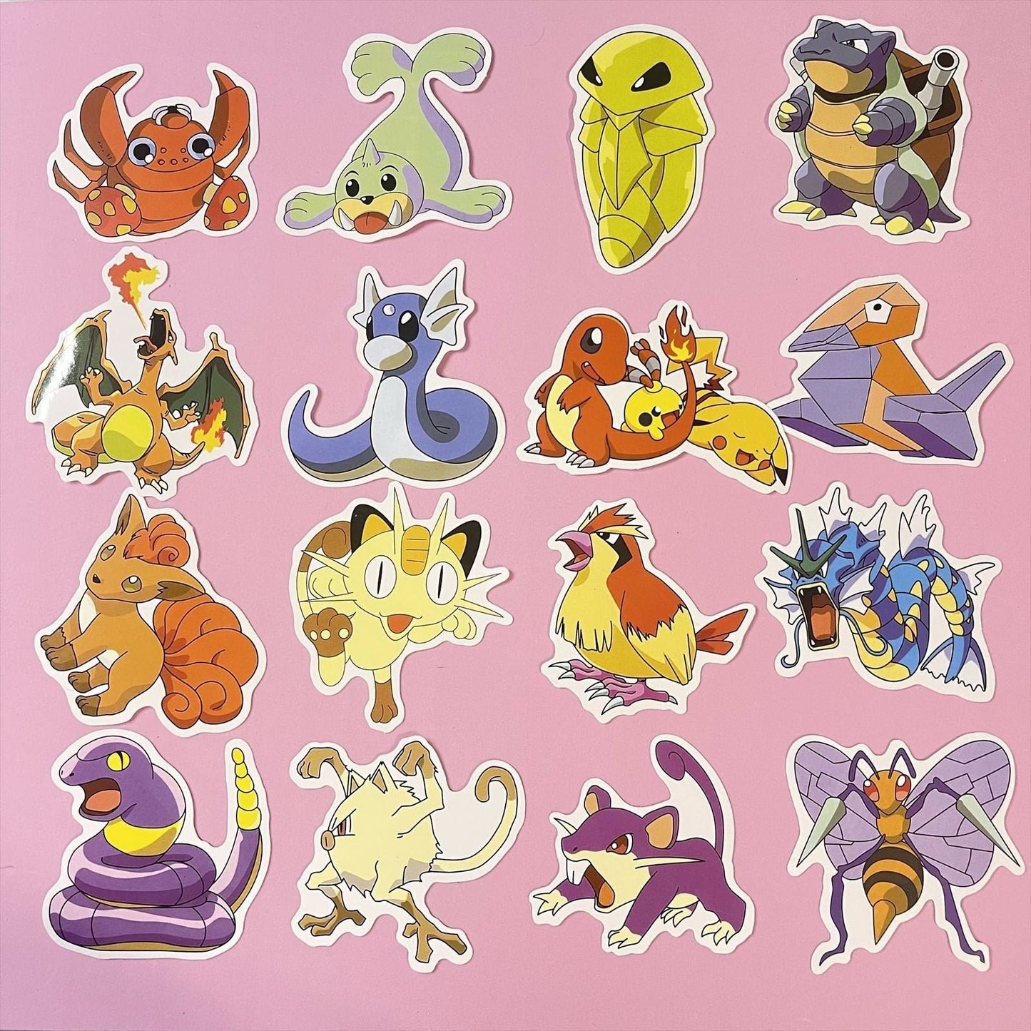 80 Pcs Pokémon Pikachu Pocket Monsters Stickers Nintendo Games for Laptop A09M