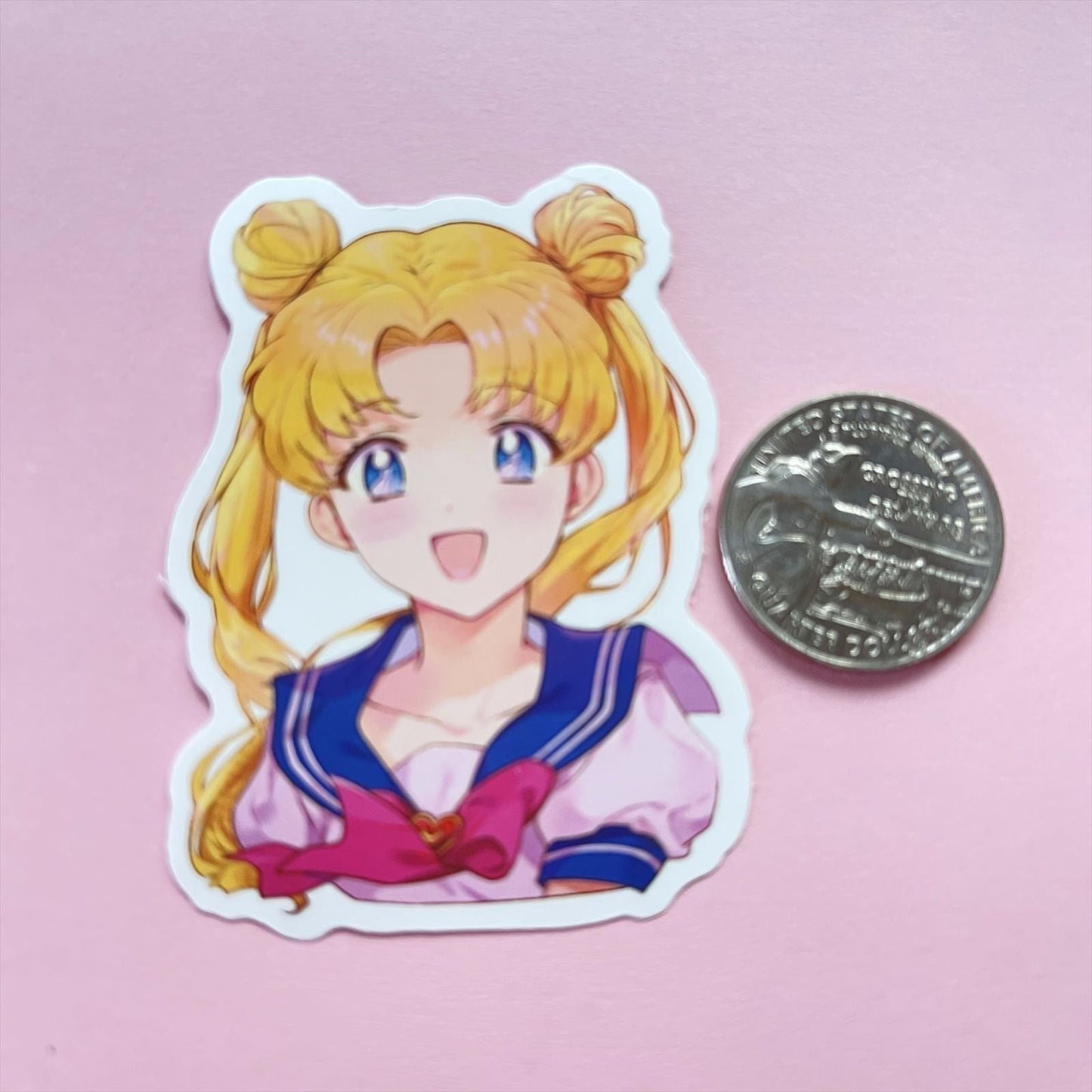 50 Pcs Sailor Moon Princess Luna Anime Aesthetic Stickers for Bottles Girls A19S