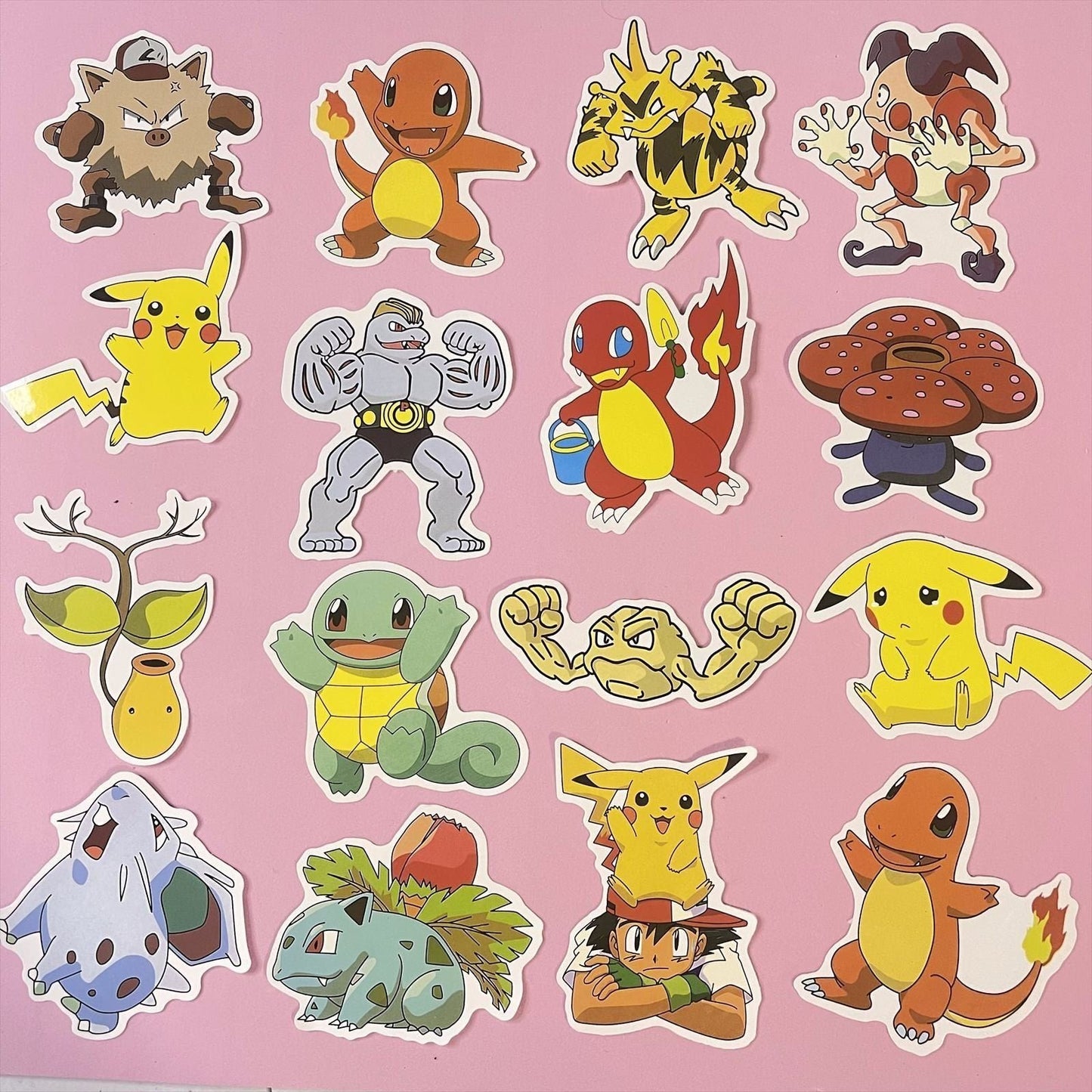 80 Pcs Pokémon Pikachu Pocket Monsters Stickers Nintendo Games for Laptop A09M